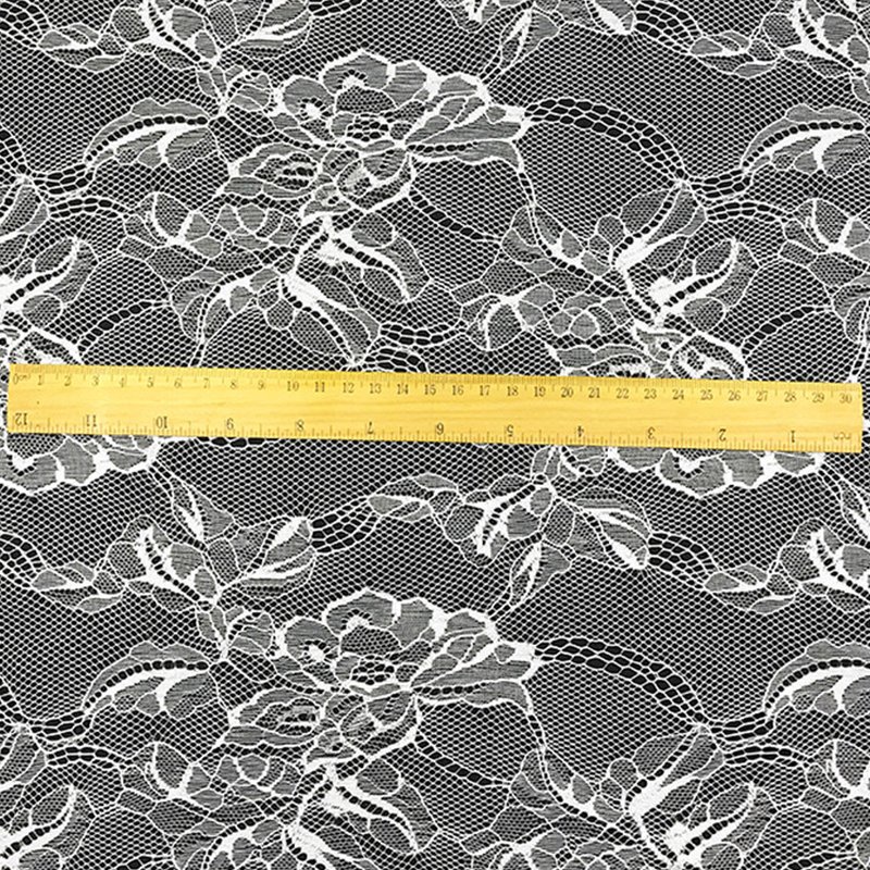 Lace Fabric Floral Stripe Nylon for Kids Wear Wholesale Supplier 11